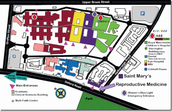 reproductivemedicine location map